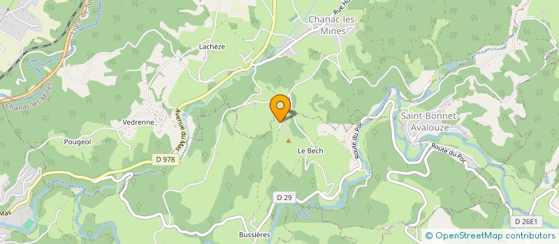 localisation de l'entreprise MADAME STEPHANIE CARLAT  LAGUENNE-SUR-AVALOUZE