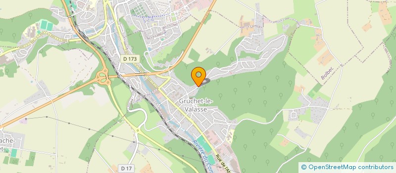 localisation de l'entreprise MADAME STEPHANIE CARNIER  GRUCHET-LE-VALASSE