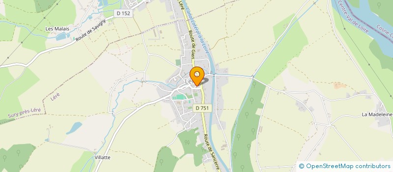 localisation de l'entreprise MADAME STEPHANIE CARON  LERE