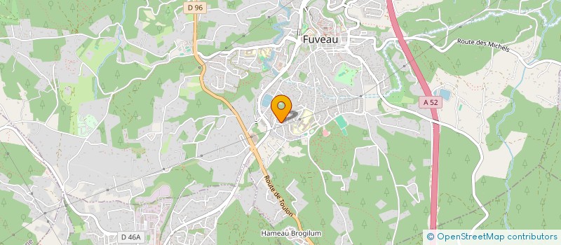 localisation de l'entreprise MADAME STEPHANIE CARPENTIER  FUVEAU