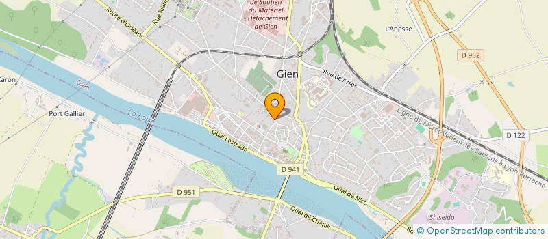 localisation de l'entreprise MADAME STEPHANIE CARREAU à GIEN