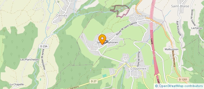 localisation de l'entreprise MADAME STEPHANIE CARRON  ANDILLY