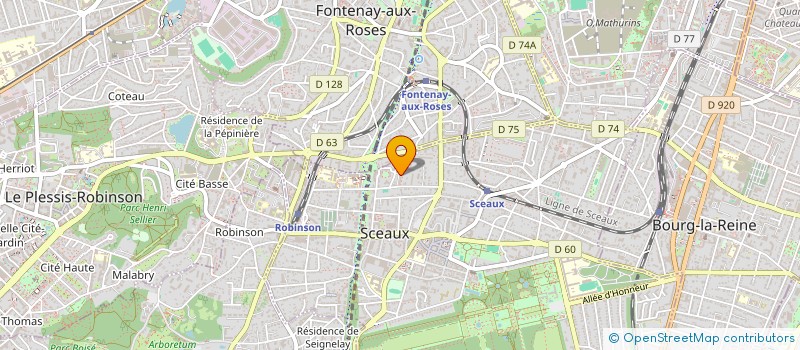 localisation de l'entreprise MADAME STEPHANIE CARTALIER à SCEAUX