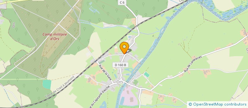 localisation de l'entreprise MADAME STEPHANIE CARTIGNIES  ORS