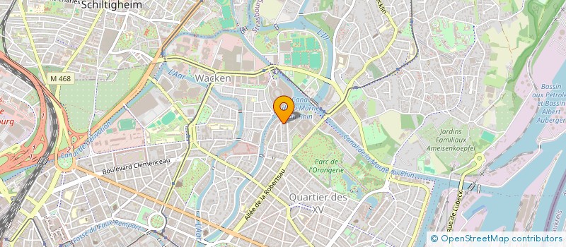 localisation de l'entreprise MADAME STEPHANIE CASBI à STRASBOURG