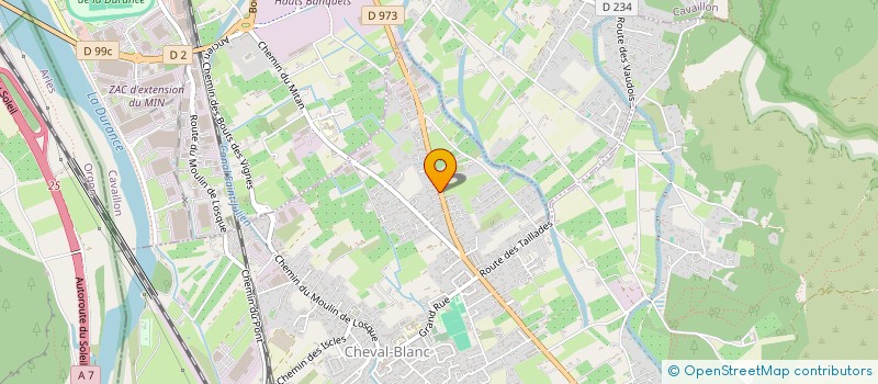 localisation de l'entreprise MADAME STEPHANIE CASTEL  CHEVAL-BLANC