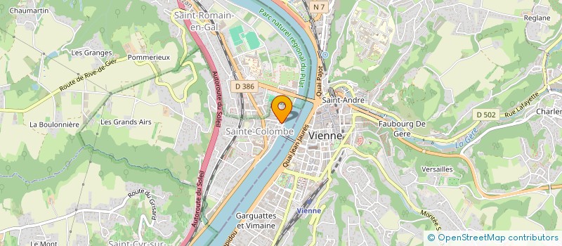 localisation de l'entreprise MADAME STEPHANIE CASTERMANT  SAINTE-COLOMBE