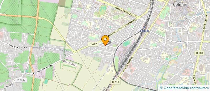 localisation de l'entreprise MADAME STEPHANIE CASTRONOVO  COLMAR