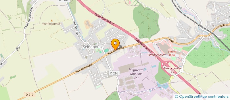 localisation de l'entreprise MADAME STEPHANIE CAYEN  SEINGBOUSE