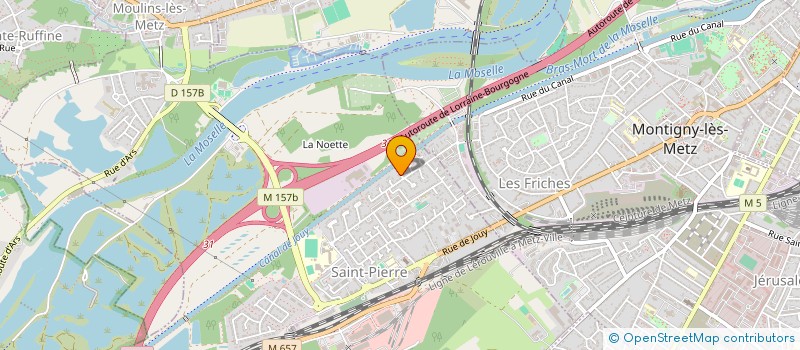 localisation de l'entreprise MADAME STEPHANIE CENE  MOULINS-LES-METZ