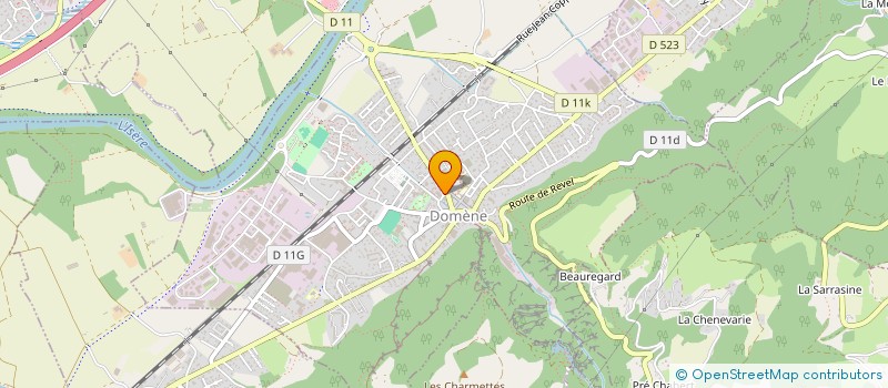 localisation de l'entreprise MADAME STEPHANIE CHABIN  DOMENE