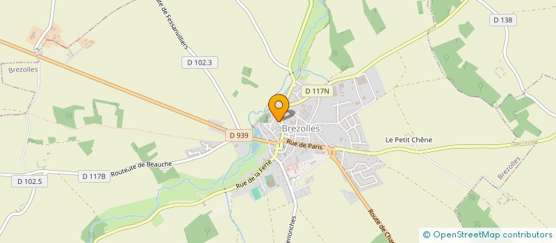 localisation de l'entreprise MADAME STEPHANIE CHABIN LE LAGADEC à BREZOLLES