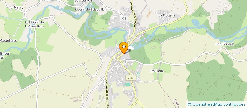 localisation de l'entreprise MADAME STEPHANIE CHAIGNEAU à LATILLE
