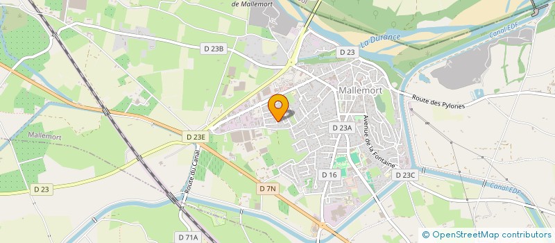 localisation de l'entreprise MADAME STEPHANIE CHAINE  MALLEMORT