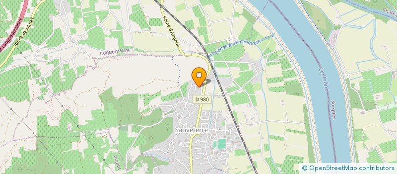 localisation de l'entreprise MADAME STEPHANIE CHALANDON  SAUVETERRE