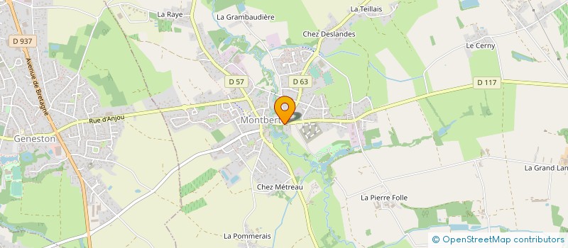 localisation de l'entreprise MADAME STEPHANIE CHALLET à MONTBERT