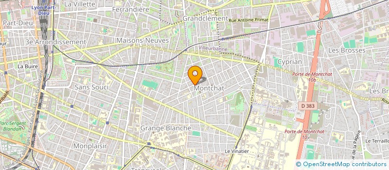 localisation de l'entreprise MADAME STEPHANIE CHAMBON  LYON