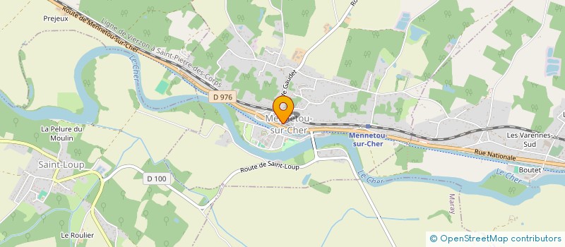 localisation de l'entreprise MADAME STEPHANIE CHAMFRAULT  SAINT-JULIEN-SUR-CHER