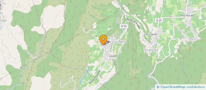 localisation de l'entreprise MADAME STEPHANIE CHAMPETINAUD  ESPIRA-DE-CONFLENT