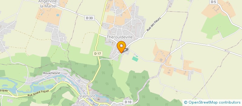 localisation de l'entreprise MADAME STEPHANIE CHAPELLE  THEROULDEVILLE