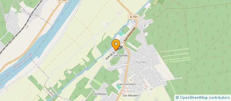 localisation de l'entreprise MADAME STEPHANIE CHARMOY  CHAILLES