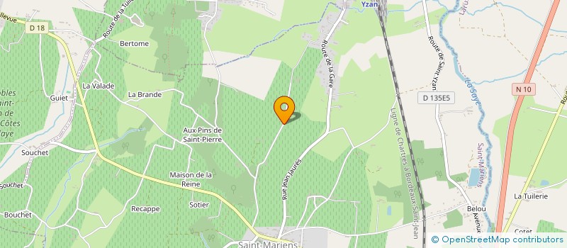 localisation de l'entreprise MADAME STEPHANIE CHARTIER  SAINT-MARIENS