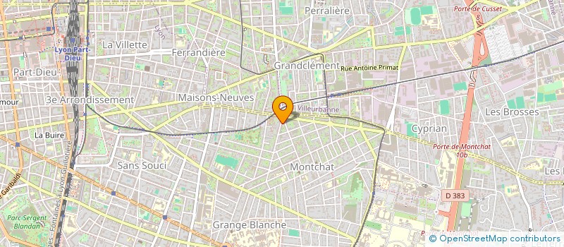 localisation de l'entreprise MADAME STEPHANIE CHARVET  LYON