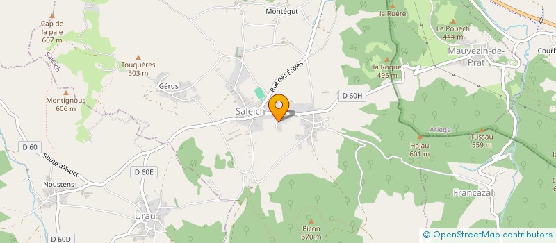 localisation de l'entreprise MADAME STEPHANIE CHASSAN  SALEICH