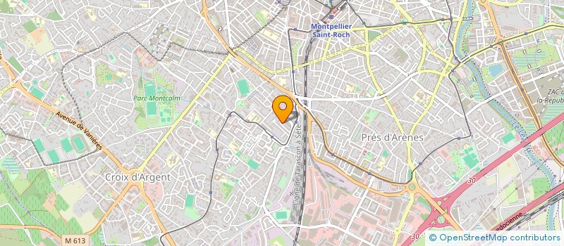 localisation de l'entreprise MADAME STEPHANIE CHATAUX à MONTPELLIER