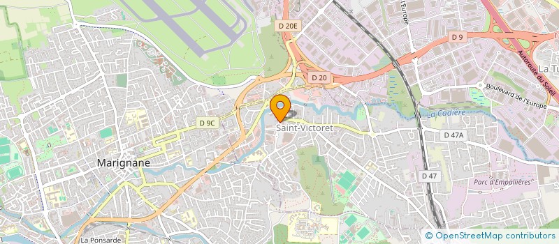 localisation de l'entreprise MADAME STEPHANIE CHAUDAT  SAINT-VICTORET