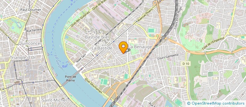 localisation de l'entreprise MADAME STEPHANIE CHAUMET à BORDEAUX