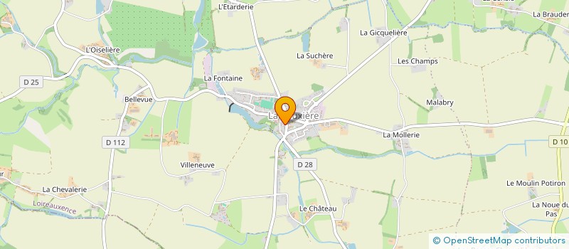 localisation de l'entreprise MADAME STEPHANIE CHAUVAT à LOIREAUXENCE