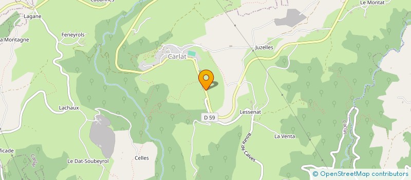 localisation de l'entreprise MADAME STEPHANIE CHAUVET à ARPAJON-SUR-CERE