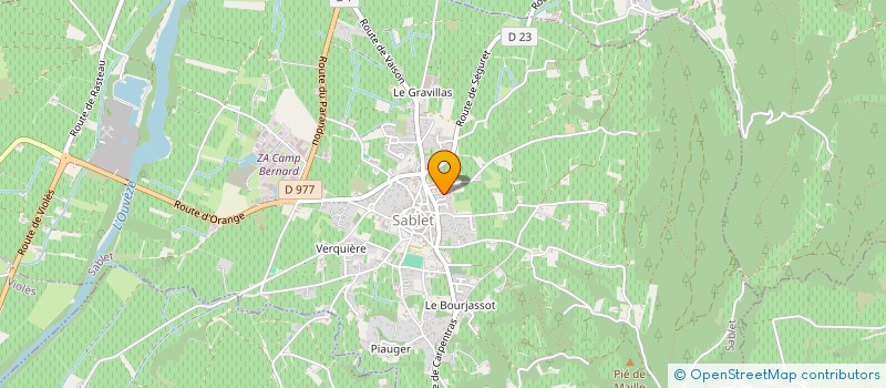 localisation de l'entreprise MADAME STEPHANIE CHAVE à SEGURET