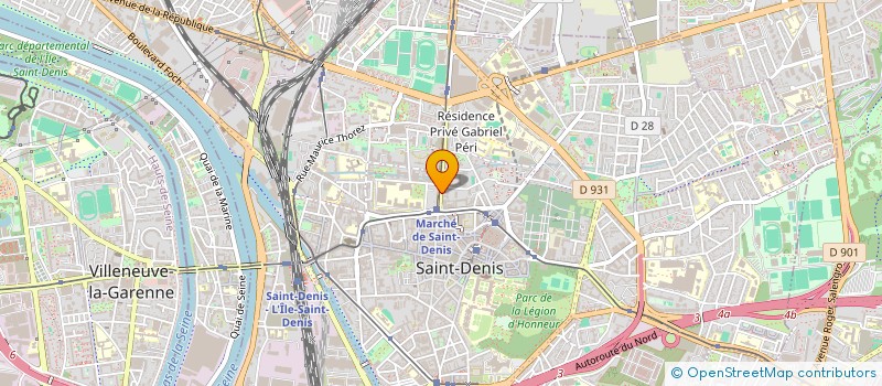 localisation de l'entreprise MADAME STEPHANIE CHEKLI à SAINT-DENIS
