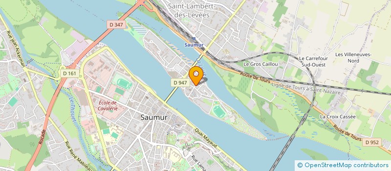 localisation de l'entreprise MADAME STEPHANIE CHEVALLEREAU  SAUMUR