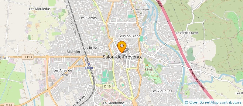 localisation de l'entreprise MADAME STEPHANIE CHEVALLIER  SALON-DE-PROVENCE