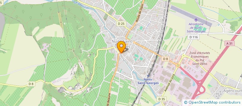 localisation de l'entreprise MADAME STEPHANIE CHEVROT à NUITS-SAINT-GEORGES