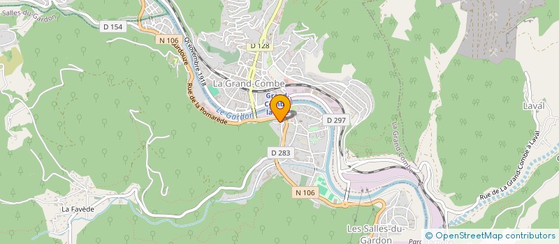 localisation de l'entreprise MADAME STEPHANIE CHOUNLAMOUNTRY  LES SALLES-DU-GARDON