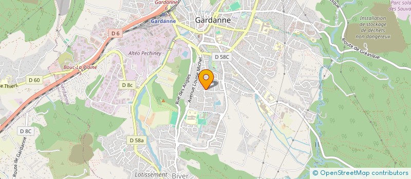 localisation de l'entreprise MADAME STEPHANIE CHRETIEN à GARDANNE