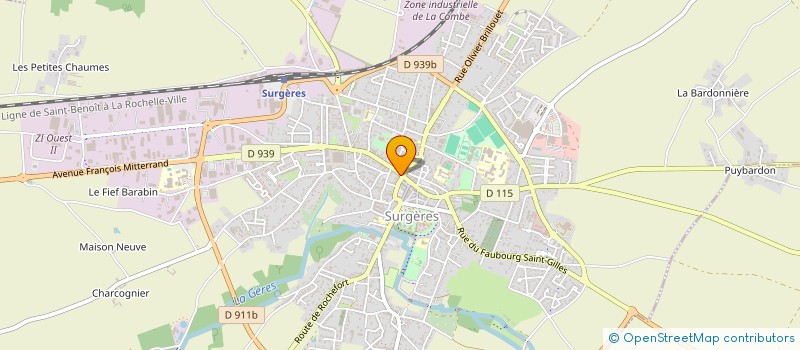 localisation de l'entreprise MADAME STEPHANIE CHUILLET  BERNAY-SAINT-MARTIN