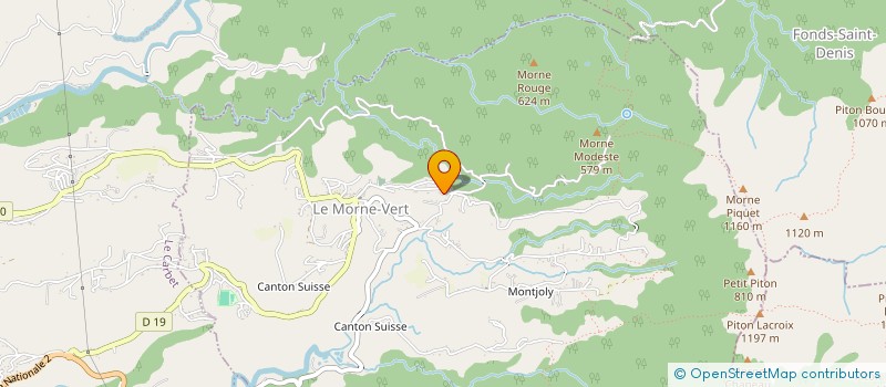 localisation de l'entreprise MADAME STEPHANIE CLEMENT  MORNE VERT