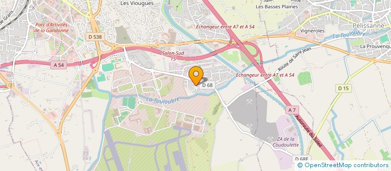 localisation de l'entreprise MADAME STEPHANIE CLERGUE  SALON-DE-PROVENCE