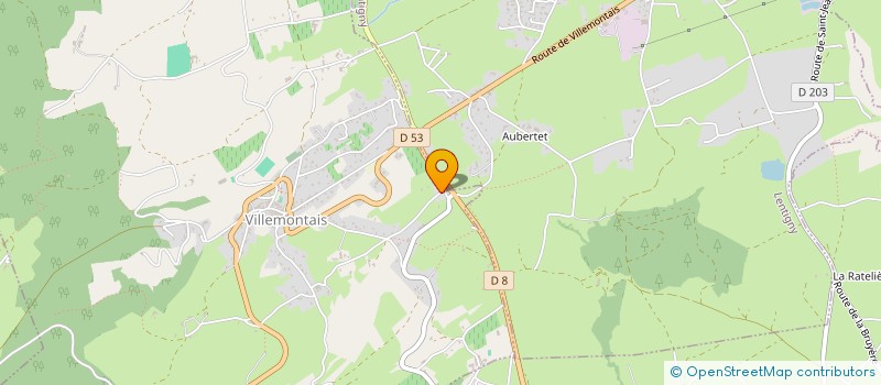 localisation de l'entreprise MADAME STEPHANIE CLERMONT  VILLEMONTAIS