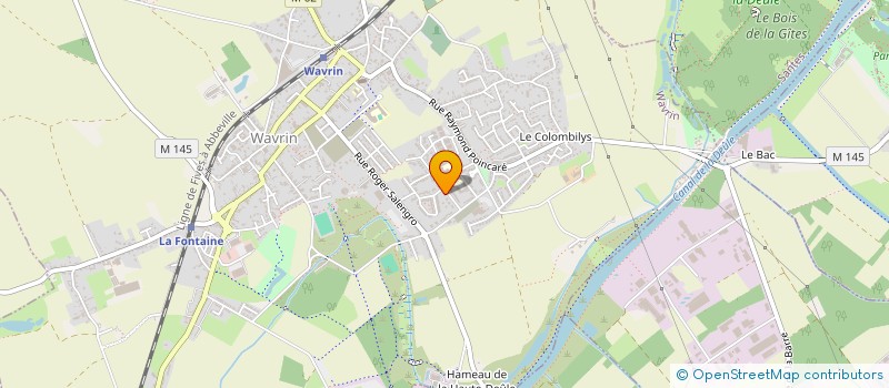 localisation de l'entreprise MADAME STEPHANIE CLIQUENNOIS  WAVRIN