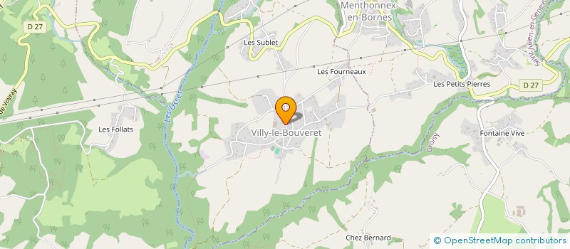 localisation de l'entreprise MADAME STEPHANIE CLOAREC  VILLY-LE-BOUVERET