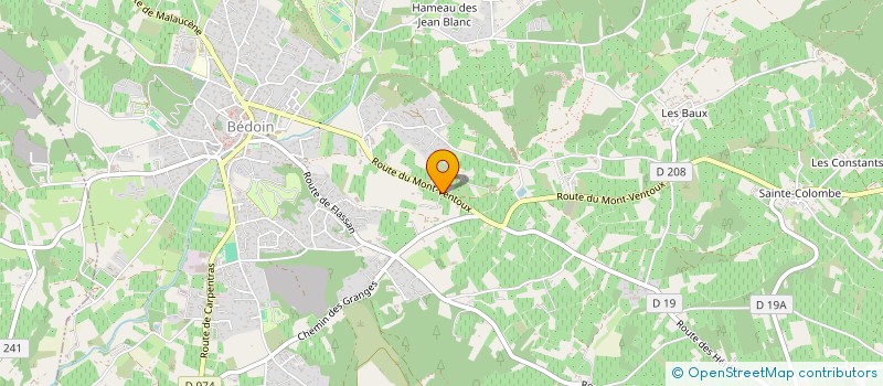 localisation de l'entreprise MADAME STEPHANIE CLOP  BEDOIN