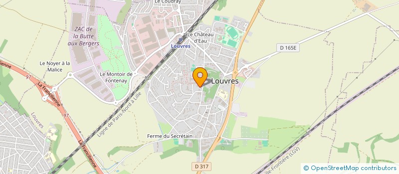 localisation de l'entreprise MADAME STEPHANIE CLOSIER  LOUVRES