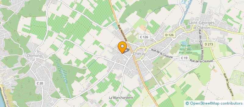 localisation de l'entreprise MADAME STEPHANIE COFFINET  SAINT-GEORGES-D'OLERON