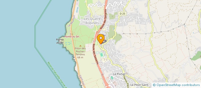 localisation de l'entreprise MADAME STEPHANIE COINDEVEL  SAINT-LEU